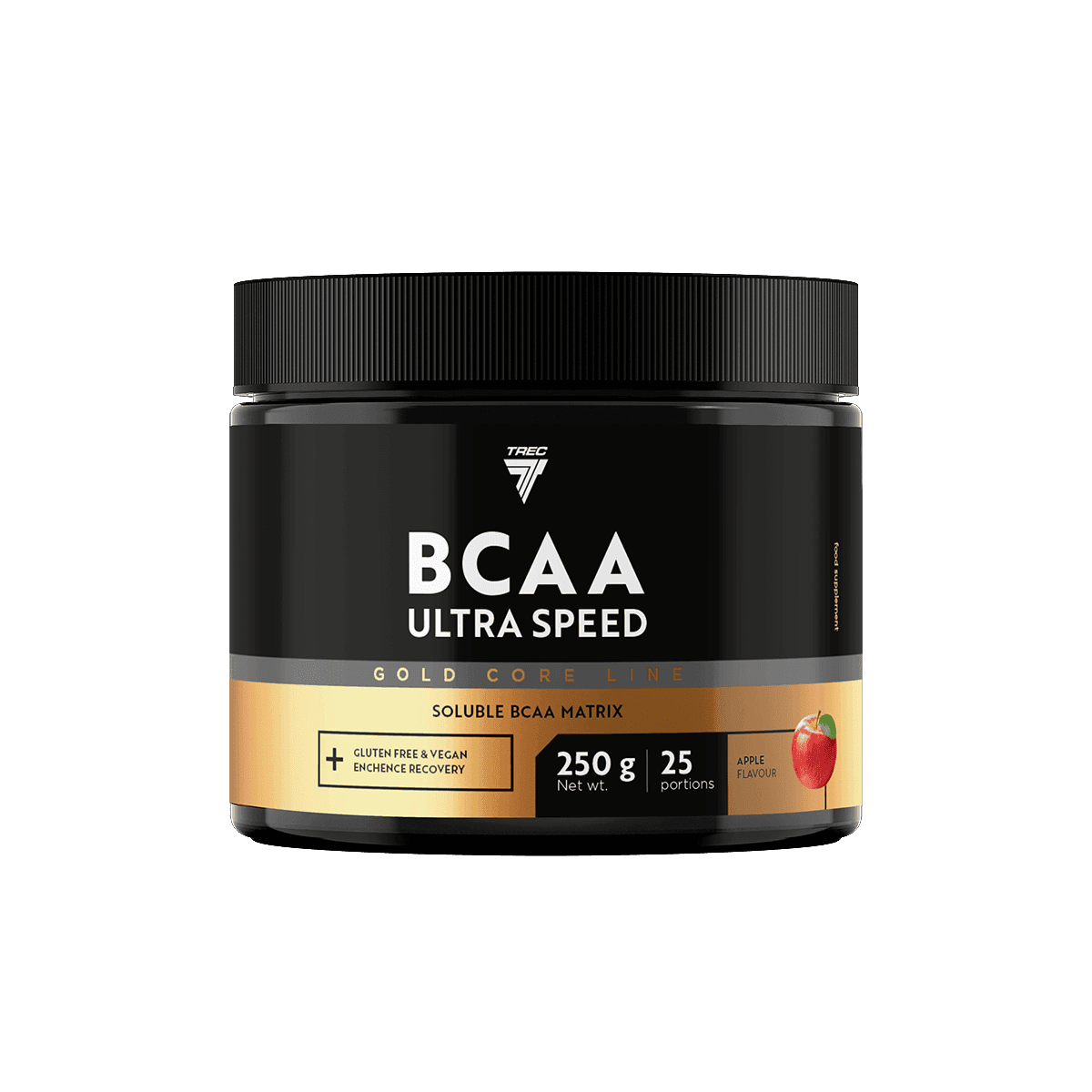 TREC NUTRITION BCAA GOLD CORE LINE ULTRA SPEED - 250г - Јаболко