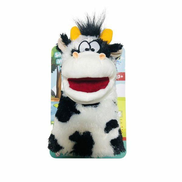 Мека играчка за на рака - Крава која пее