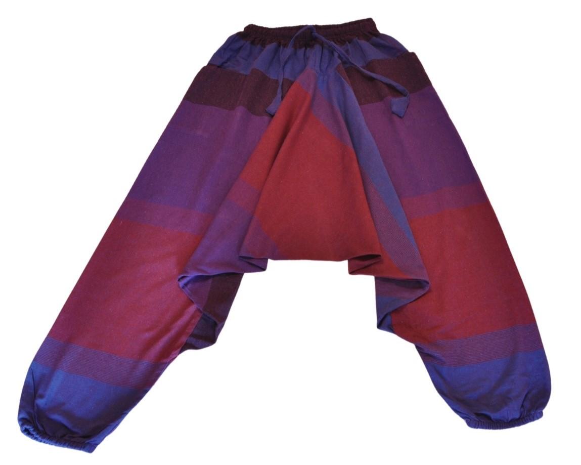 HIPPIE PLANET Аладин пантолони - Универзална големина, виолетова