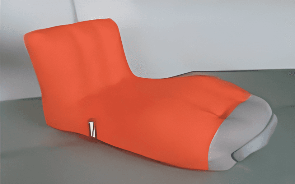 Воздушен душек-Lazy air bag портокалов