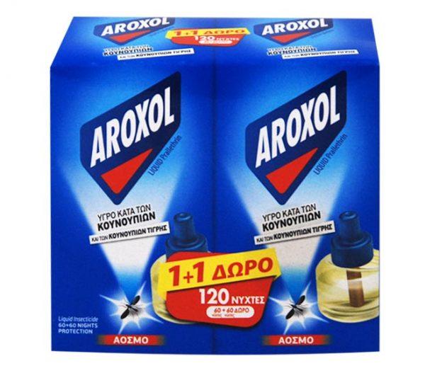AROXOL Течност рефил за инсекти (1+1 )