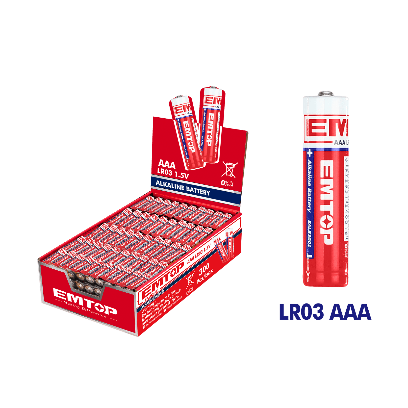 EMTOP Батерија Lr03