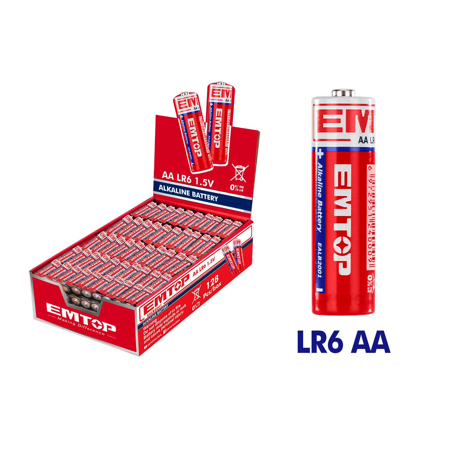 EMTOP Батерија Lr6