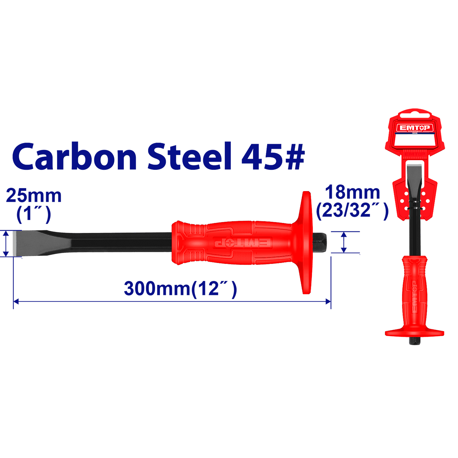 EMTOP Длето 25Х300Мм