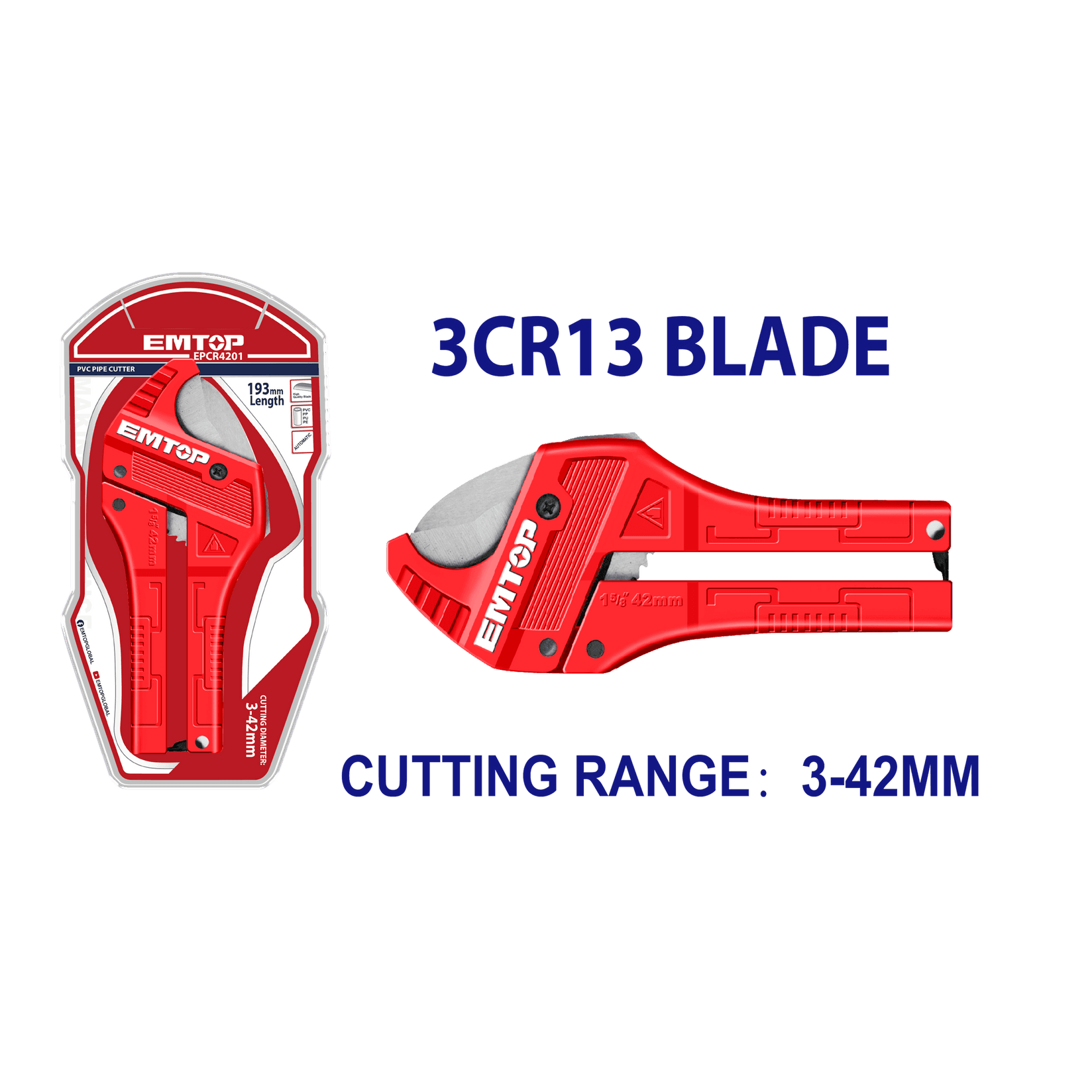 EMTOP Ножица за PVC