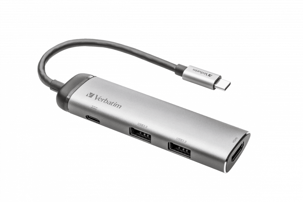 VERBATIM Флеш меморија HUB USB-C MULTIPORT, USB 3.0 GEN
