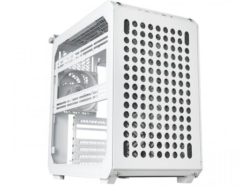 COOLER MASTER Qube 500 Flatpack Модуларно куќиште со проѕирна страна Q500-WGNN-S00 бело