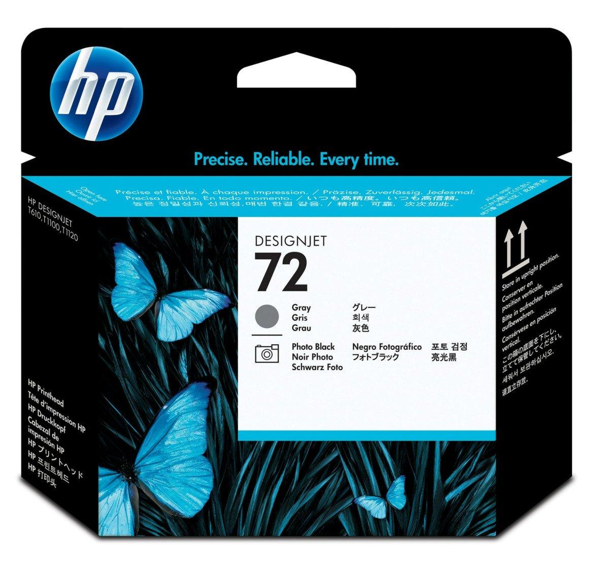 HP Кертриџи Printhead N.72 phesignjet T1100 Сива- Црна