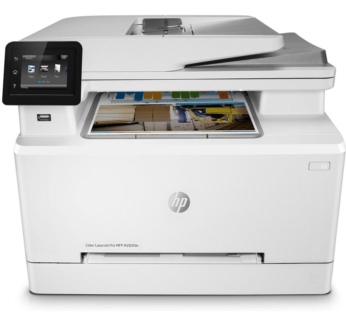 HP Принтер во боја LaserJet MFP M283fdn