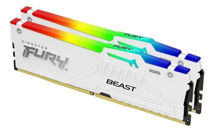 KINGSTON RAM Memory Fury Beast DIMM DDR5 64GB (2x32GB комплет) 6000MT/s KF560C36BWEAK2-64 RGB EXPO