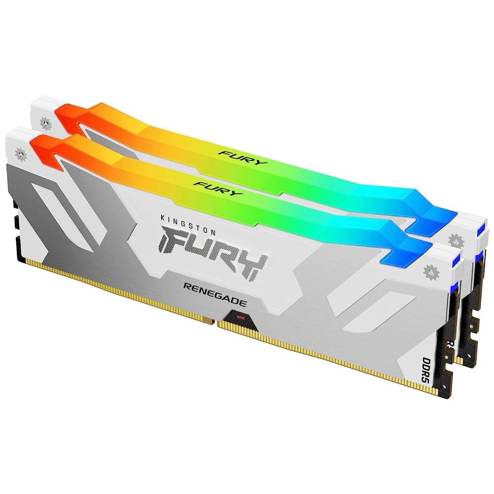 KINGSTON RAM меморија Fury Renegade DIMM DDR5 32GB (2x16GB комплет) 6800MT/s KF568C36RWAK2-32 RGB