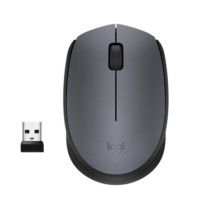 LOGITECH Глувче M170 безжично, сиво