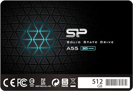 SILICON POWER SSD Диск M.2 2280 SATA ,A55,512GB