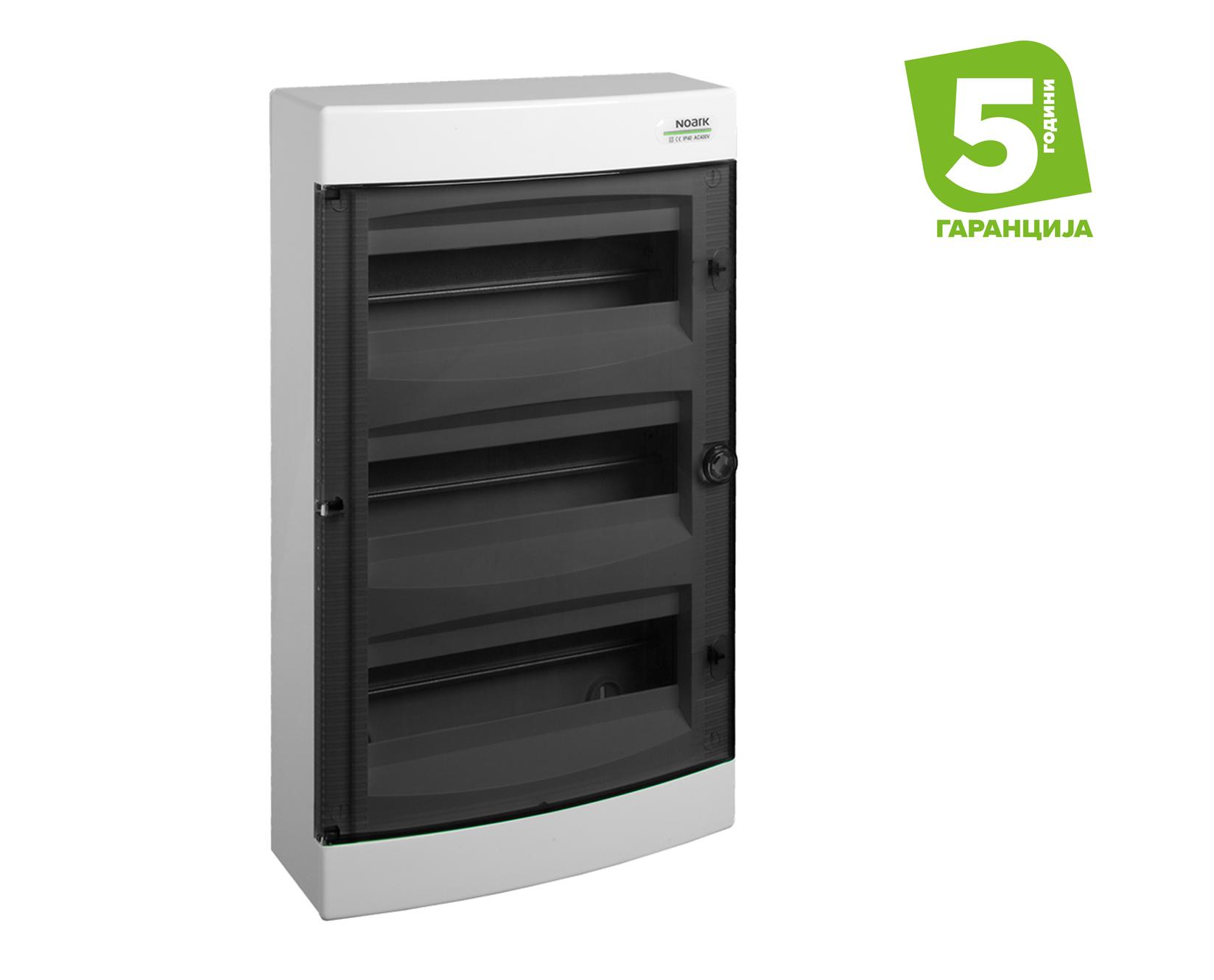 Noark Спратна табла на ѕид 36 модули