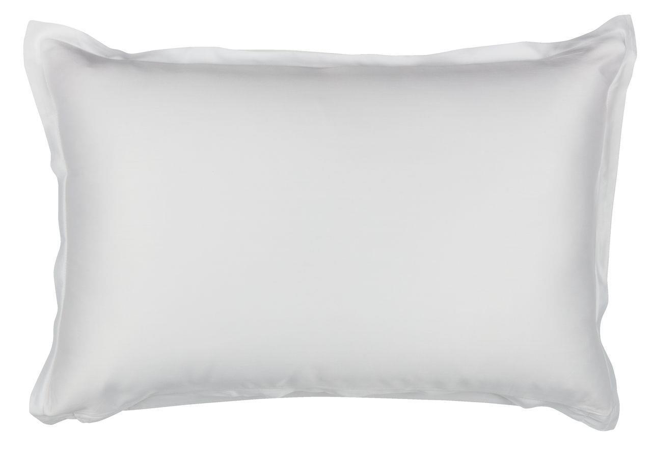 JYSK Навлака за перница BJOERK од сатен 50x70/75 бела