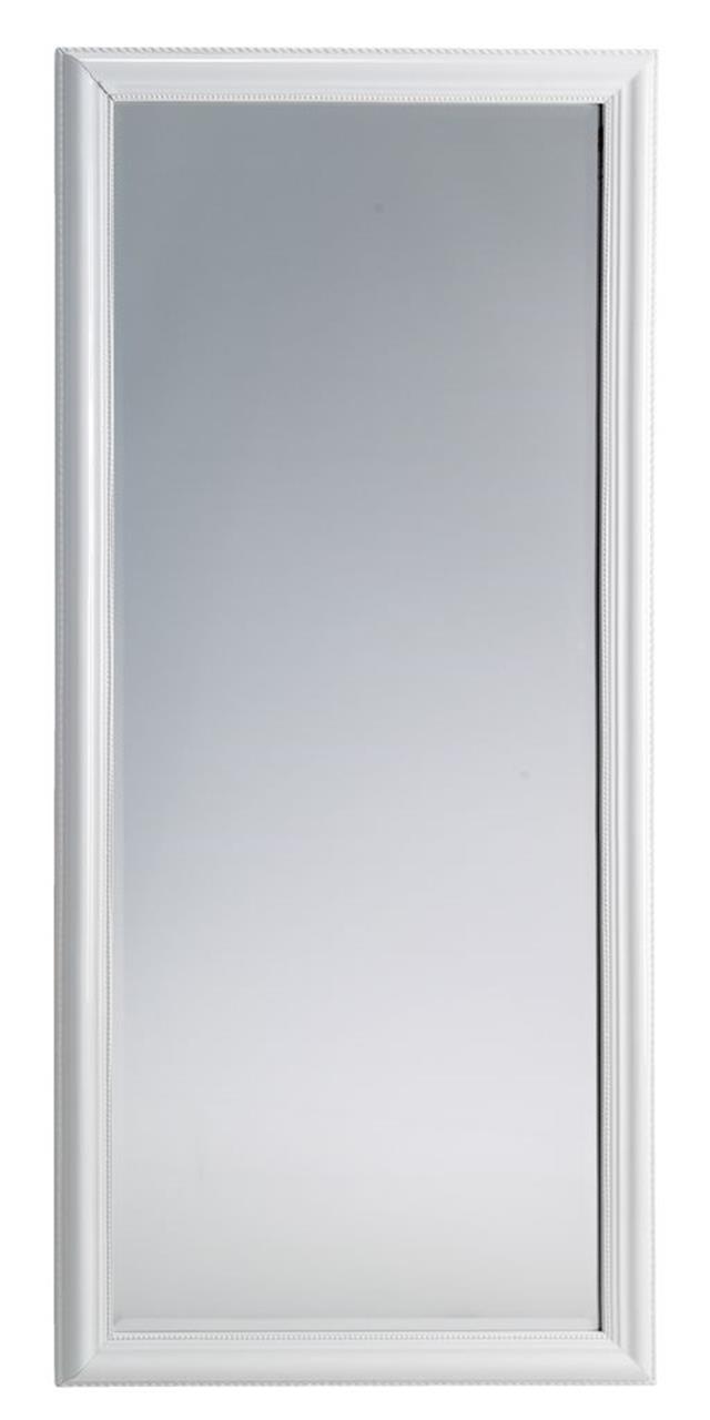 JYSK Огледало MARIBO 72х162 бела со висок сјај