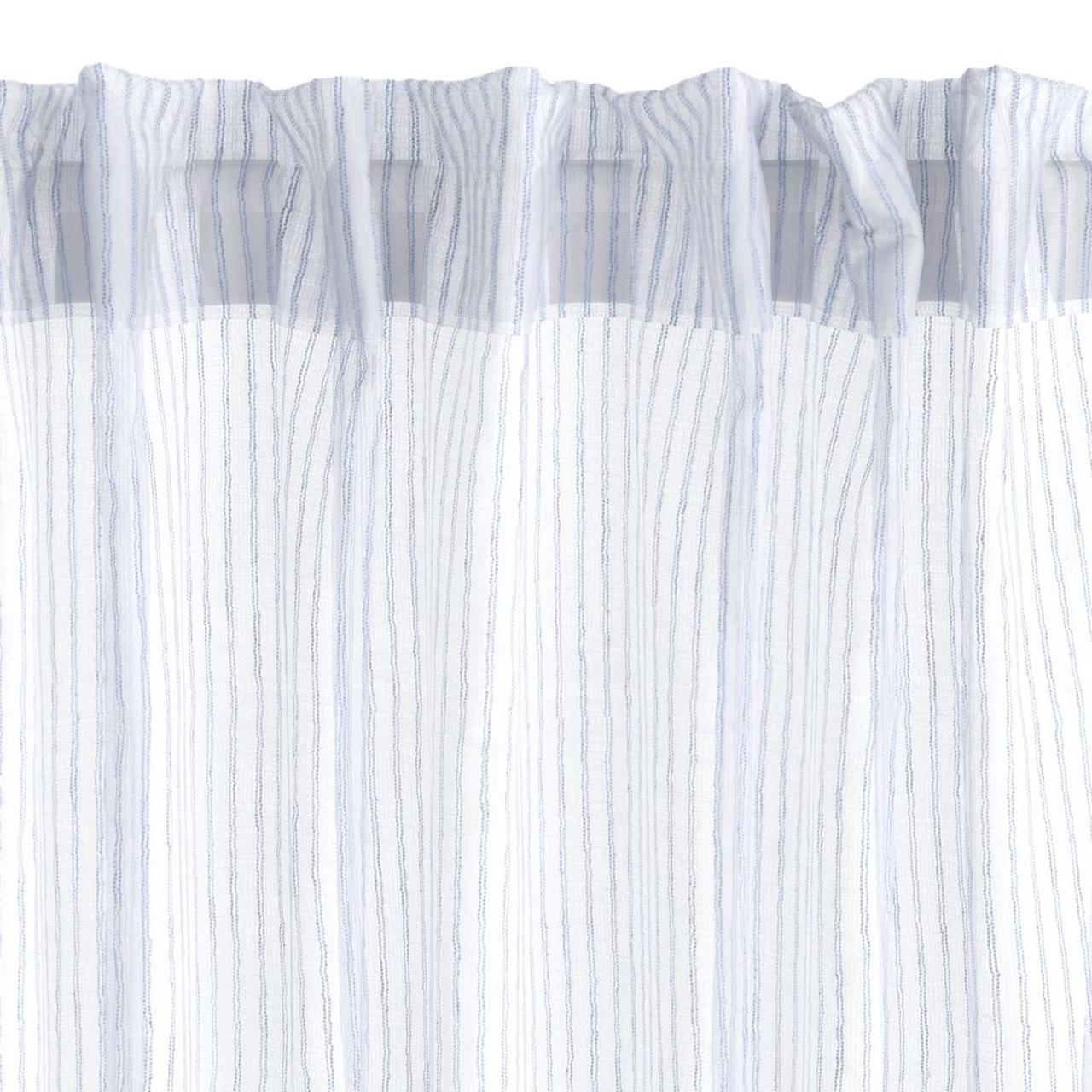 JYSK Завеса ERKEN 1x140x300cm бела/сина