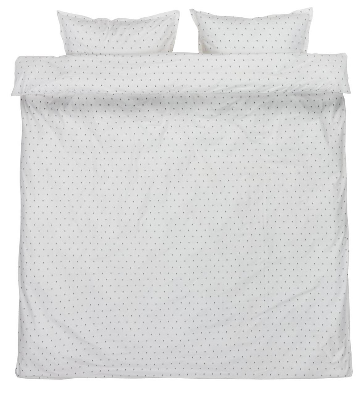 JYSK Сет навлака OLGA 200x220 сина/бела