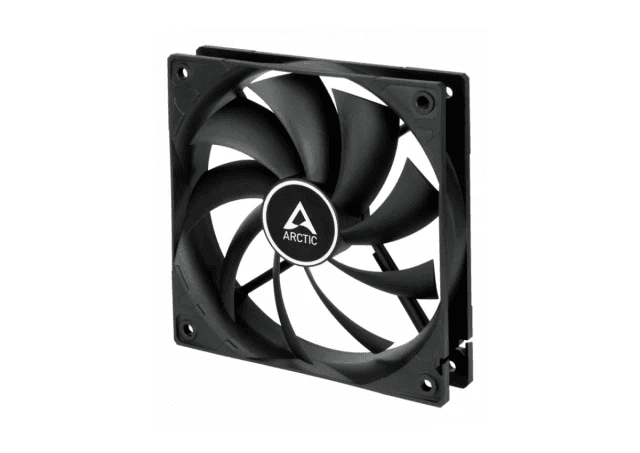 Црн вентилатор Arctic F12 PWM PST - 120 mm