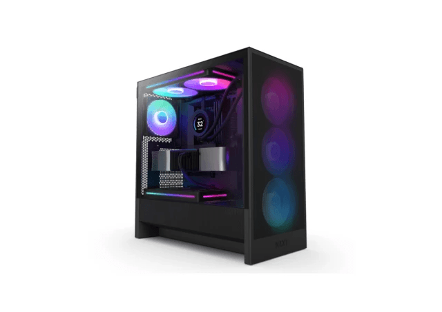 NZXT Tower H5 Flow RGB футрола за игри црна CC-H52FB-R1 CAS02579
