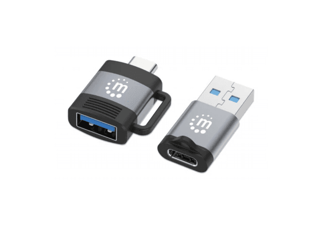 MANHATTAN адаптер 356329 USB 3.0 - USB-C M/F - F/M сет од 2 адаптери