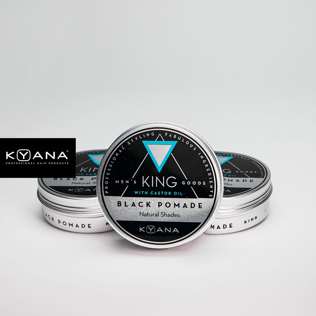KYANA Црн восок за коса KING 100 МЛ.