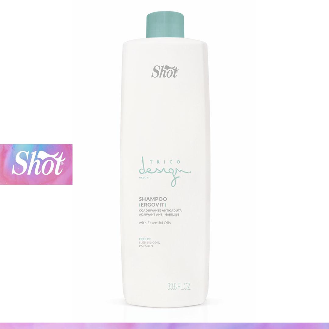 SHOT Шампон против опаѓање на коса ERGOVIT 1000 мл.