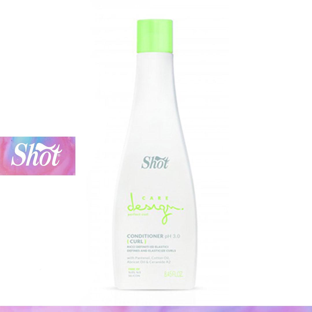 SHOT Кондиционер за кадрава коса 250 мл.