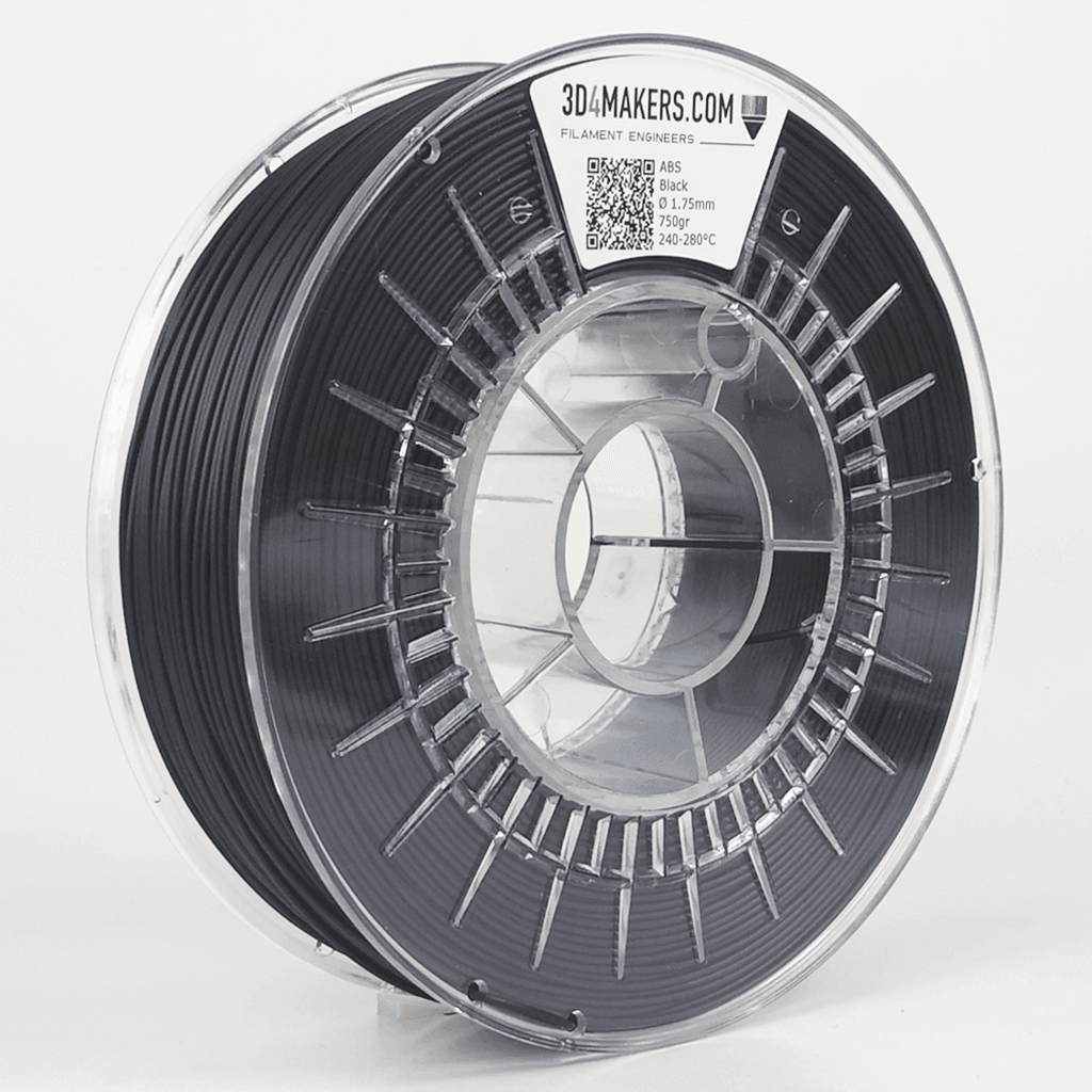 3D4Makers ABS  Црна (RAL 9011) 1.75 mm 0.75 kg