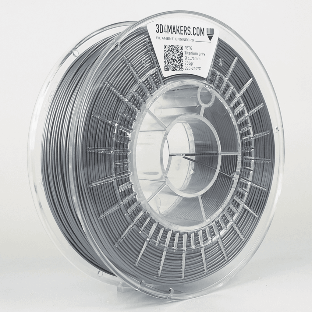 3D4Makers PETG Титаниум 1.75 mm 0.75 kg