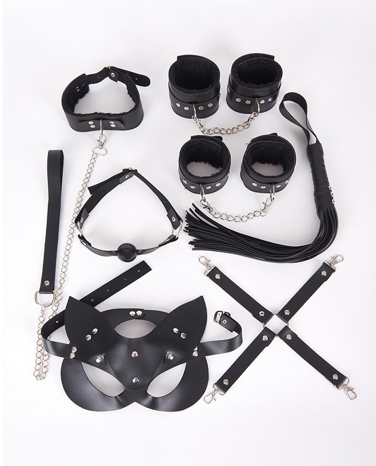 HARNESS Сет Од 8 Дела Црн