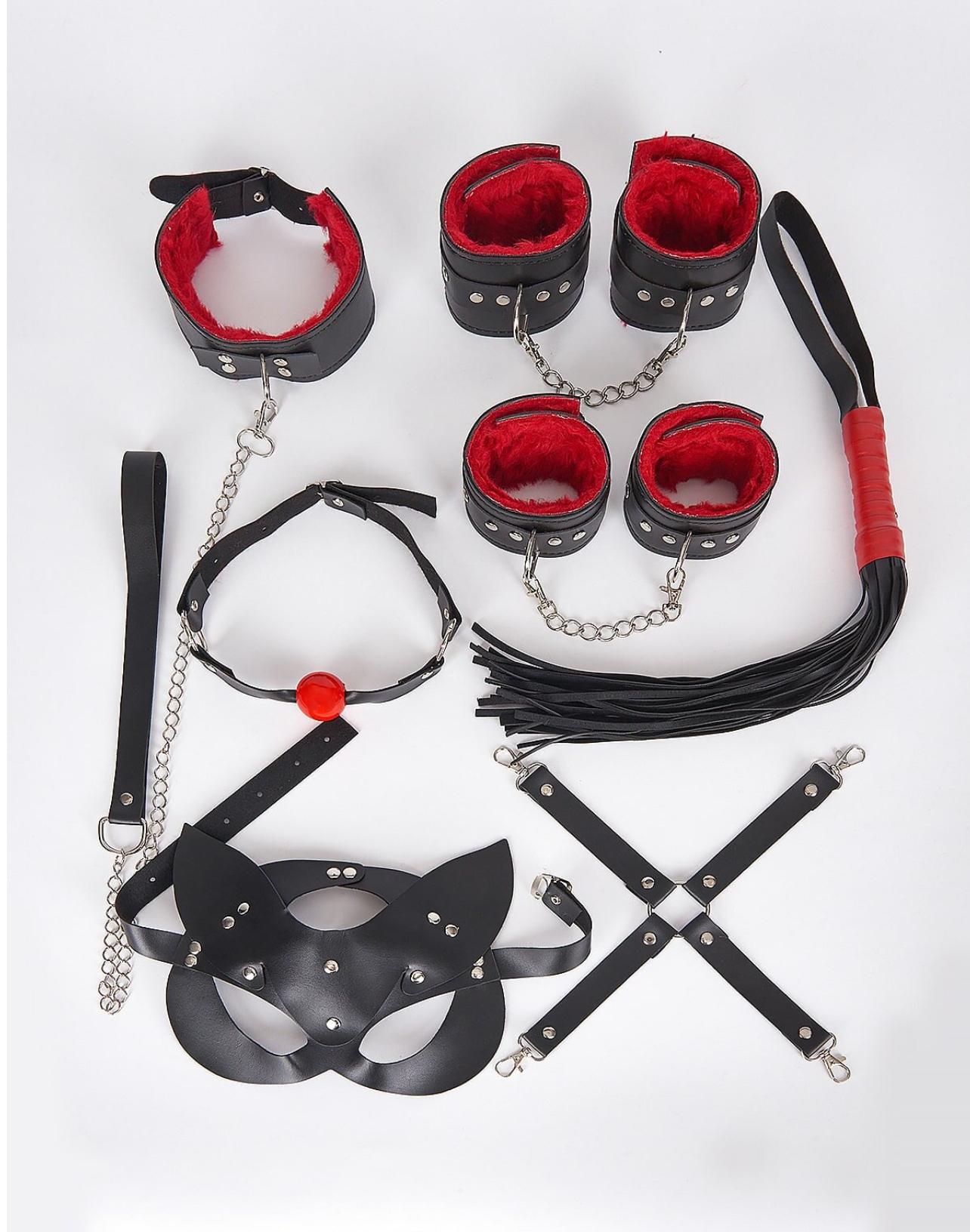 HARNESS Сет Од 8 Дела- Црвен