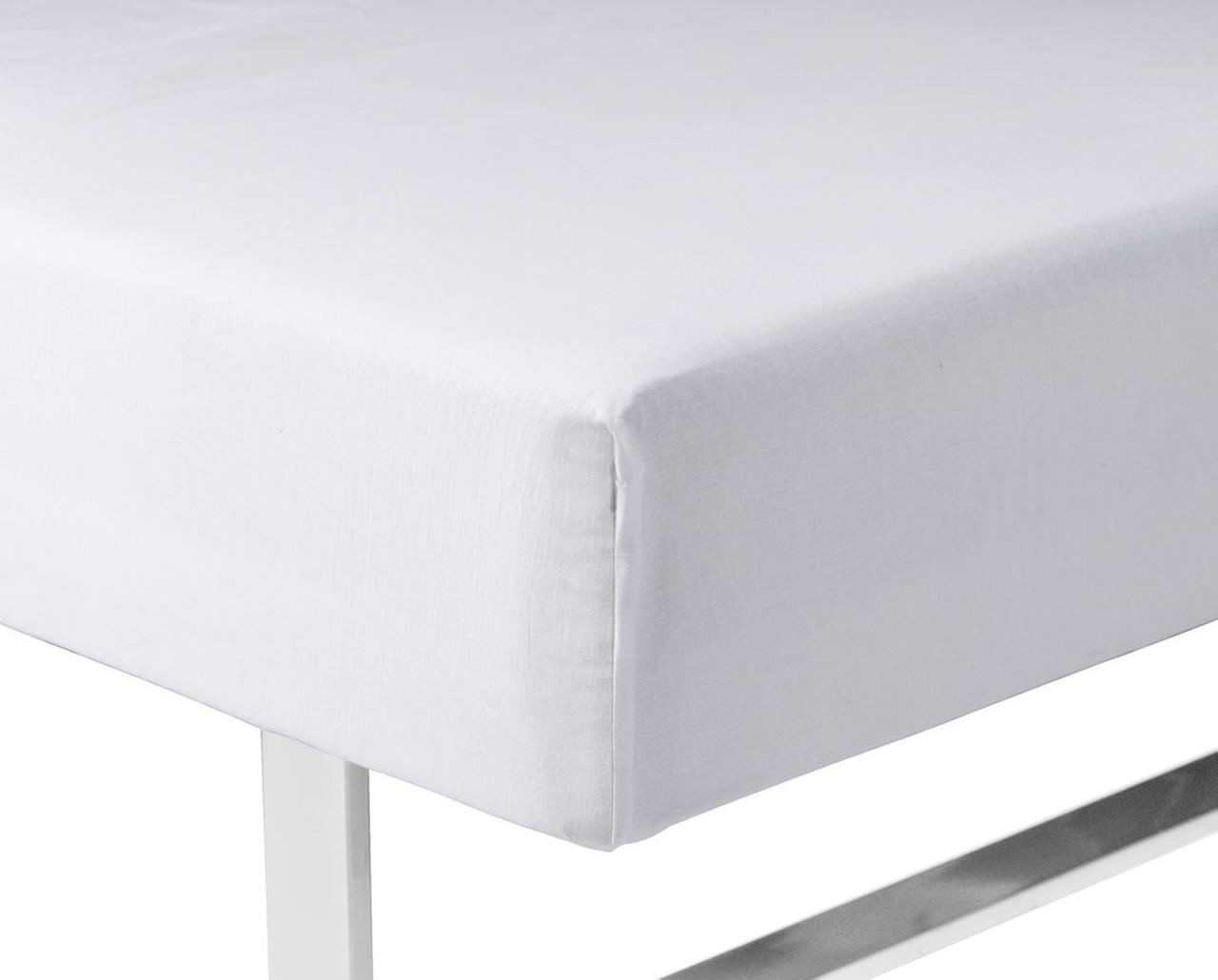 JYSK Чаршав Со Ластик 140X200X35Cm Бел
