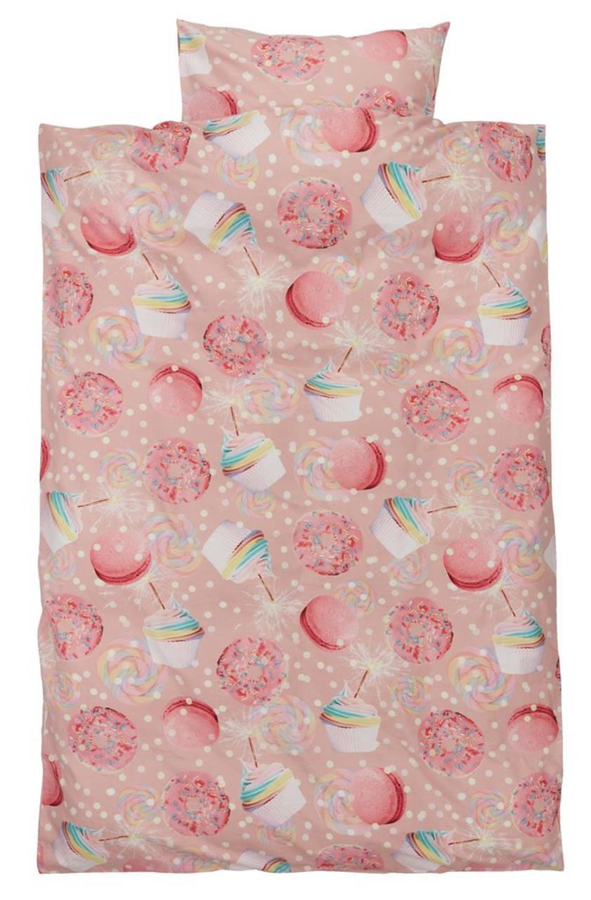 JYSK Сет Навлака Bine 140X200 Kronborg Розева