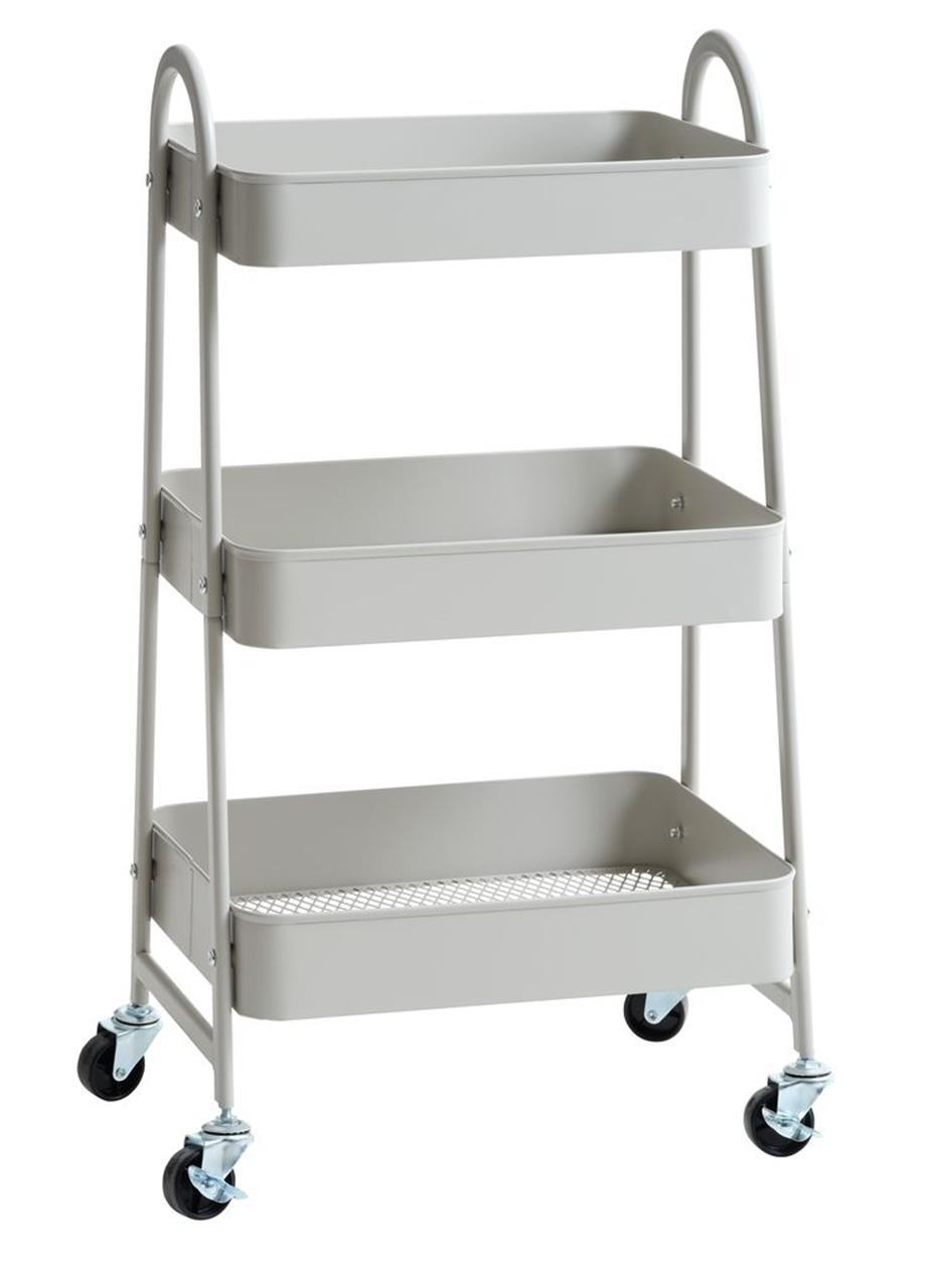 Jysk Количка KANSTRUP светло крем боја