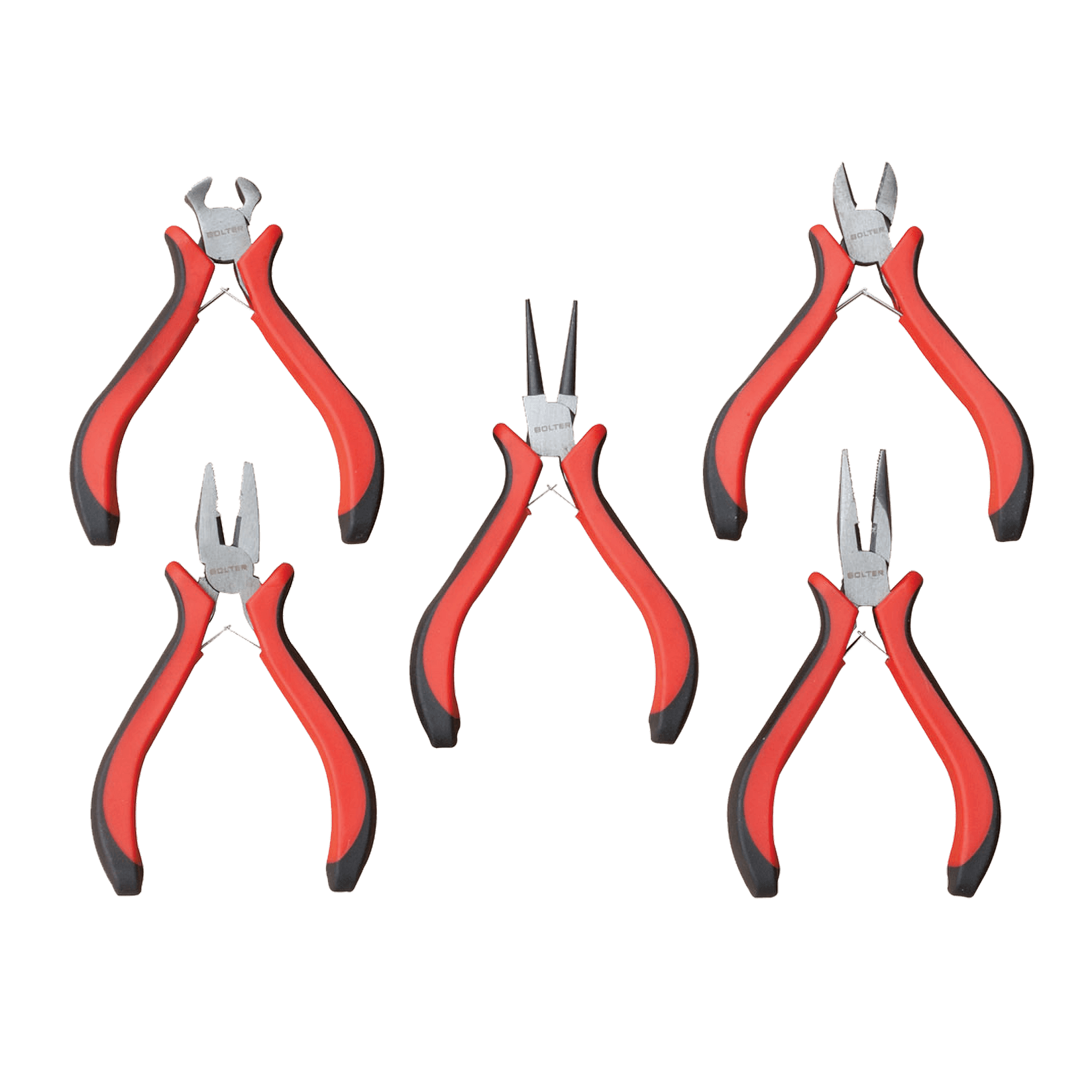 BOLTER XG53435 Сет од 5 мини клешти