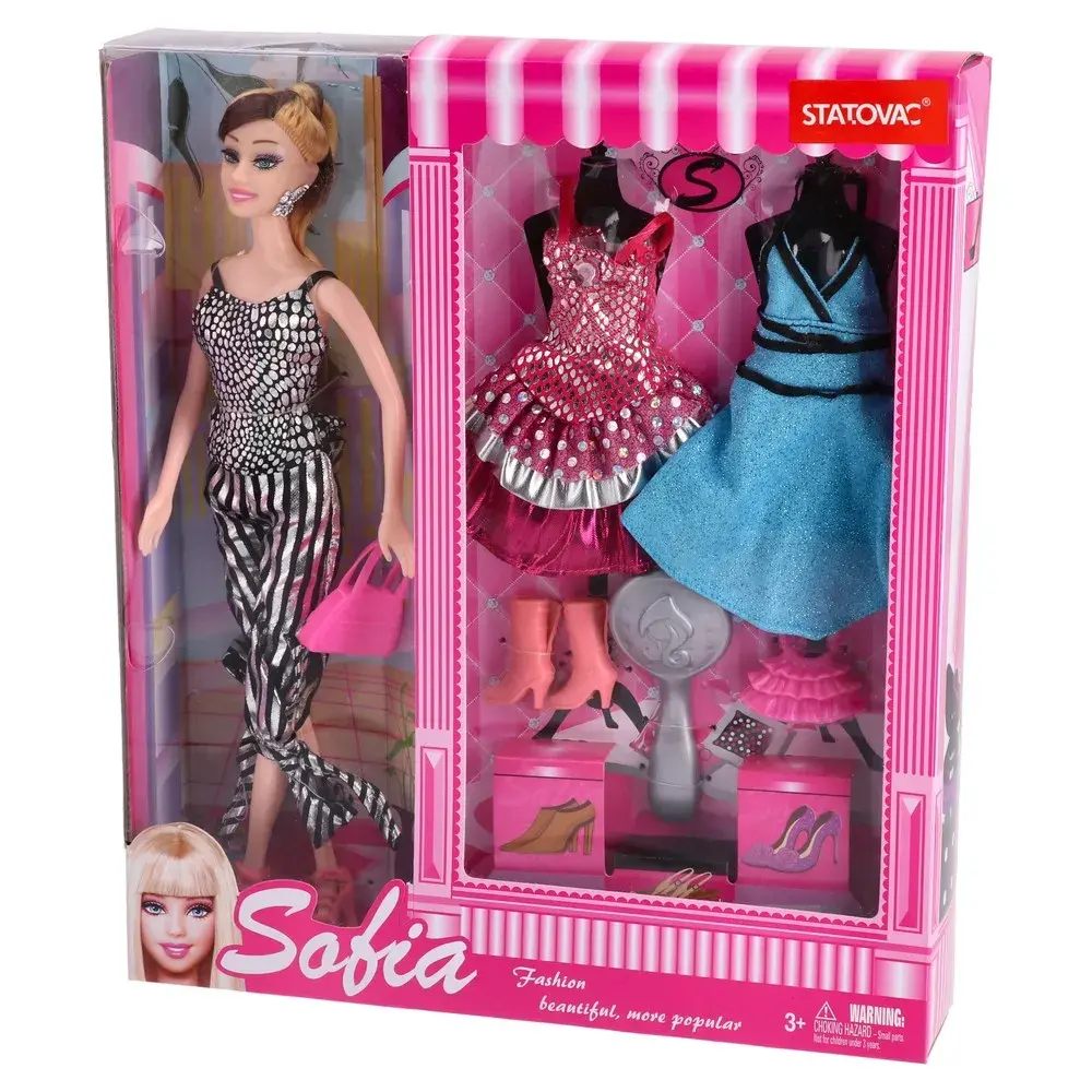 OZZO Boneca Кукла со додатоци