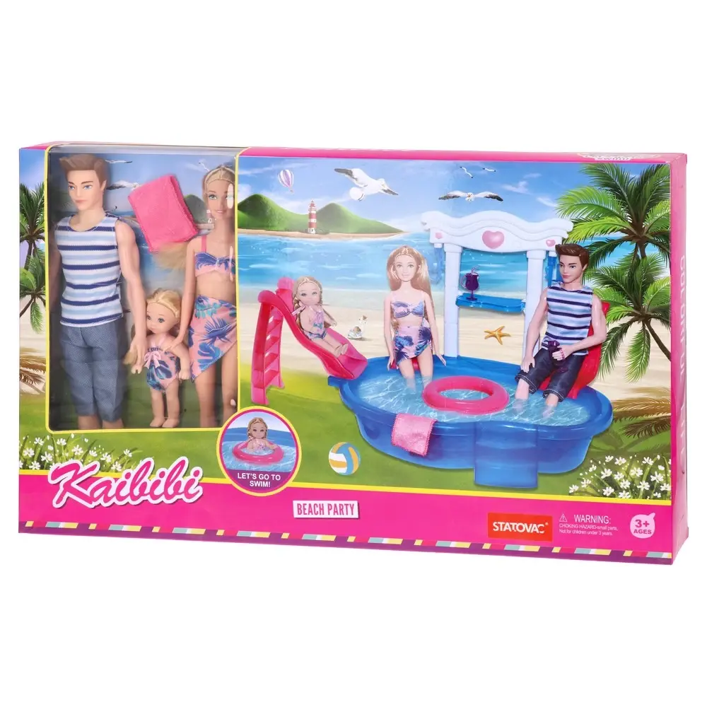 Кукла OZZO Boneca, Збир на семејства на базен