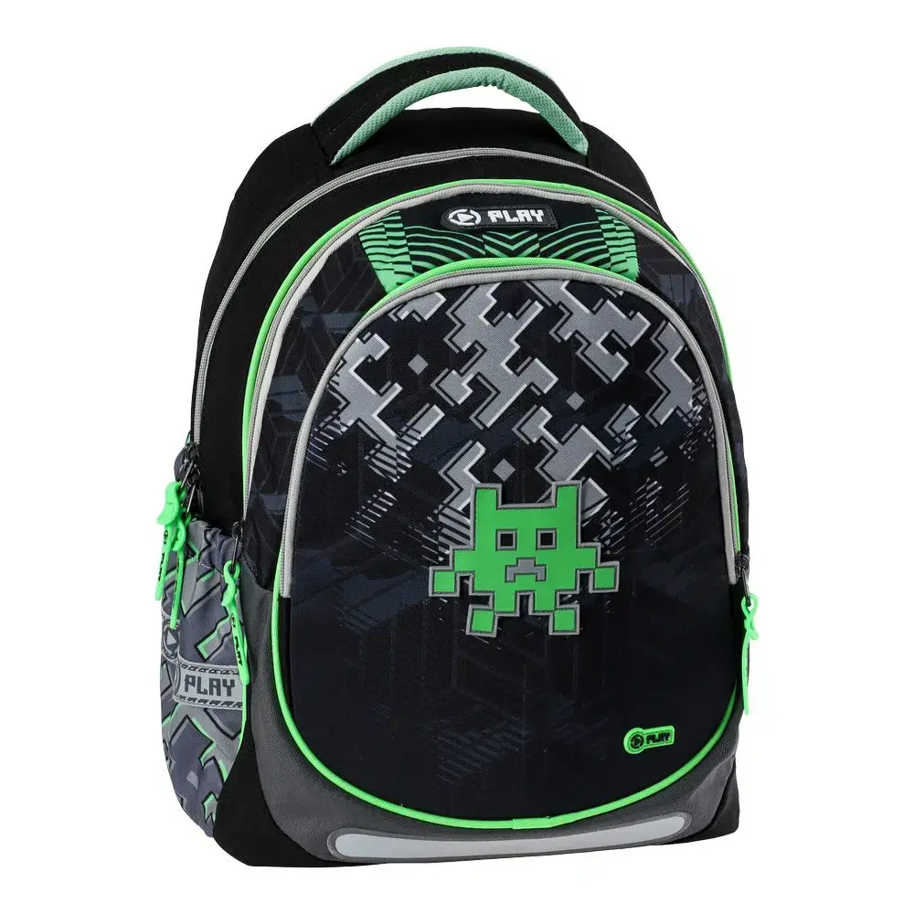 PLAY Maxx Army craft Ranac z adečake, Anatomski, Crni