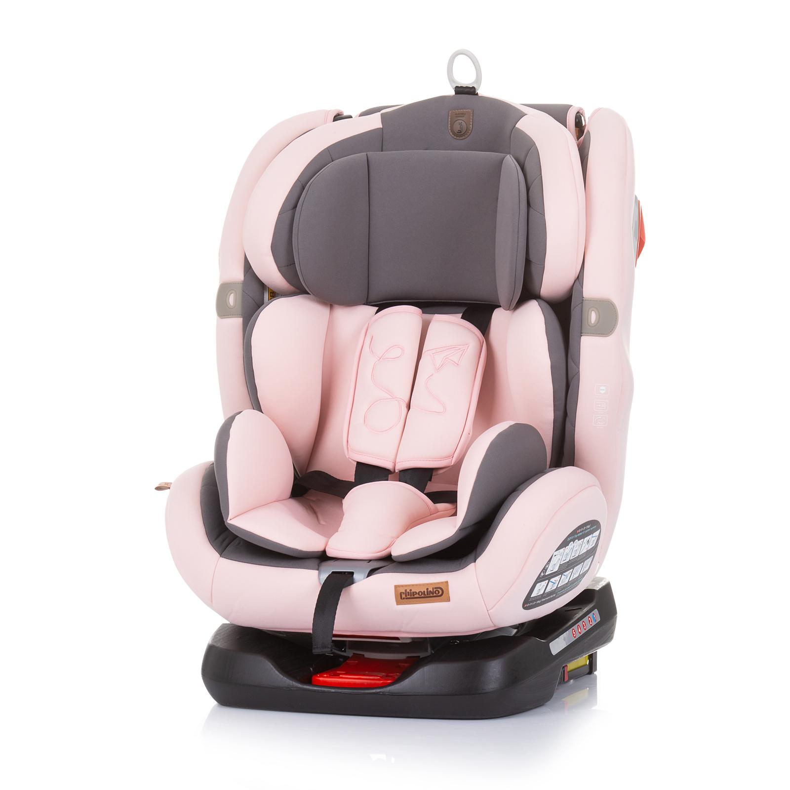 CHIPOLINO Автомобилско седиште Journey Isofix 0-36 кг црно