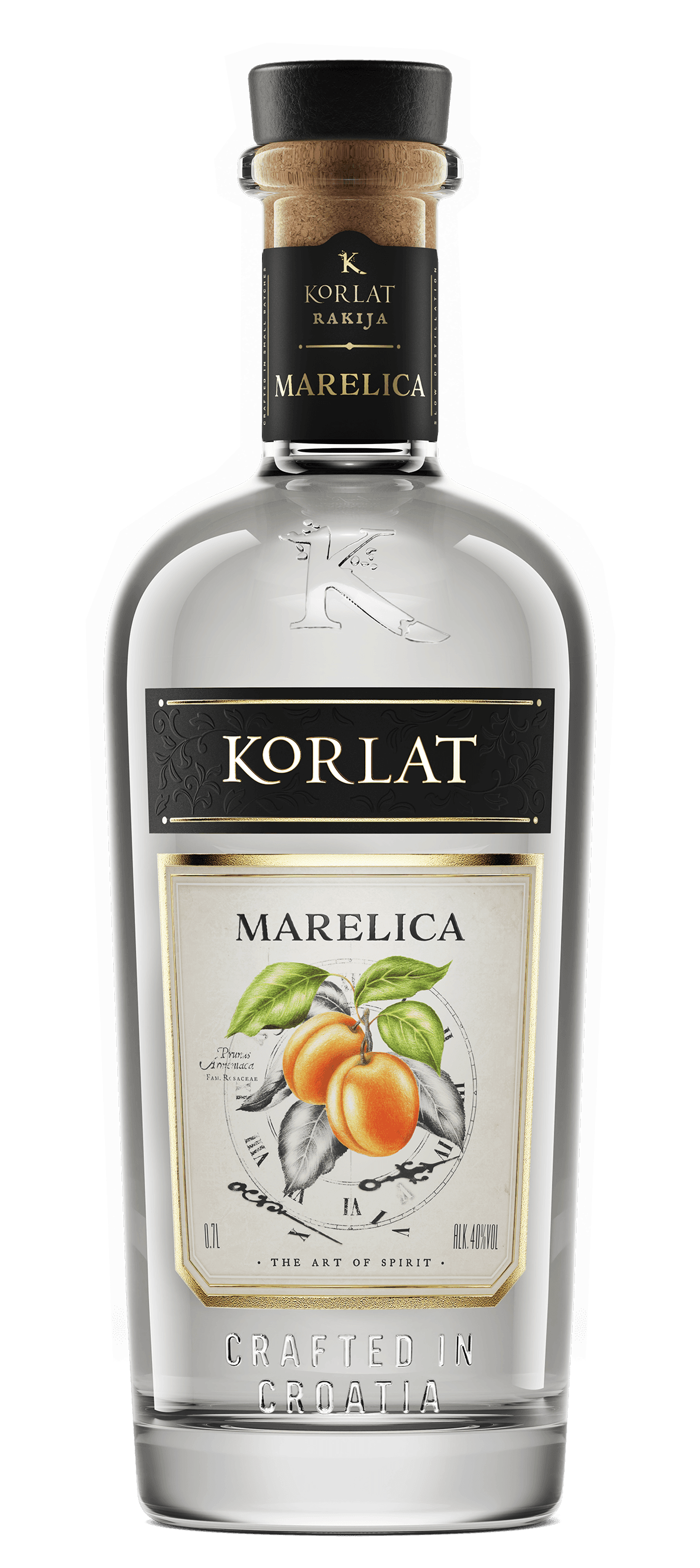 KORLAT Ракија Кајсија 0.7л.