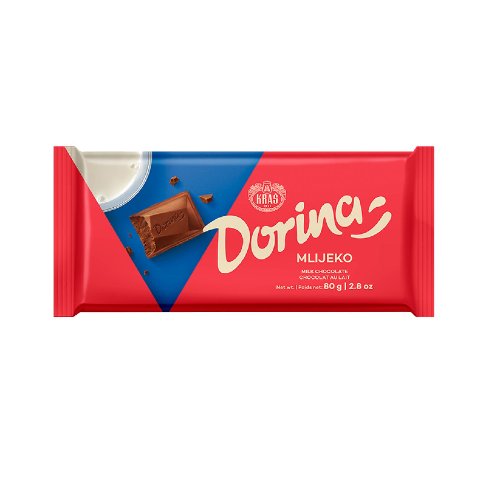 KRAŠ ДОРИНА млечна чоколада 80г