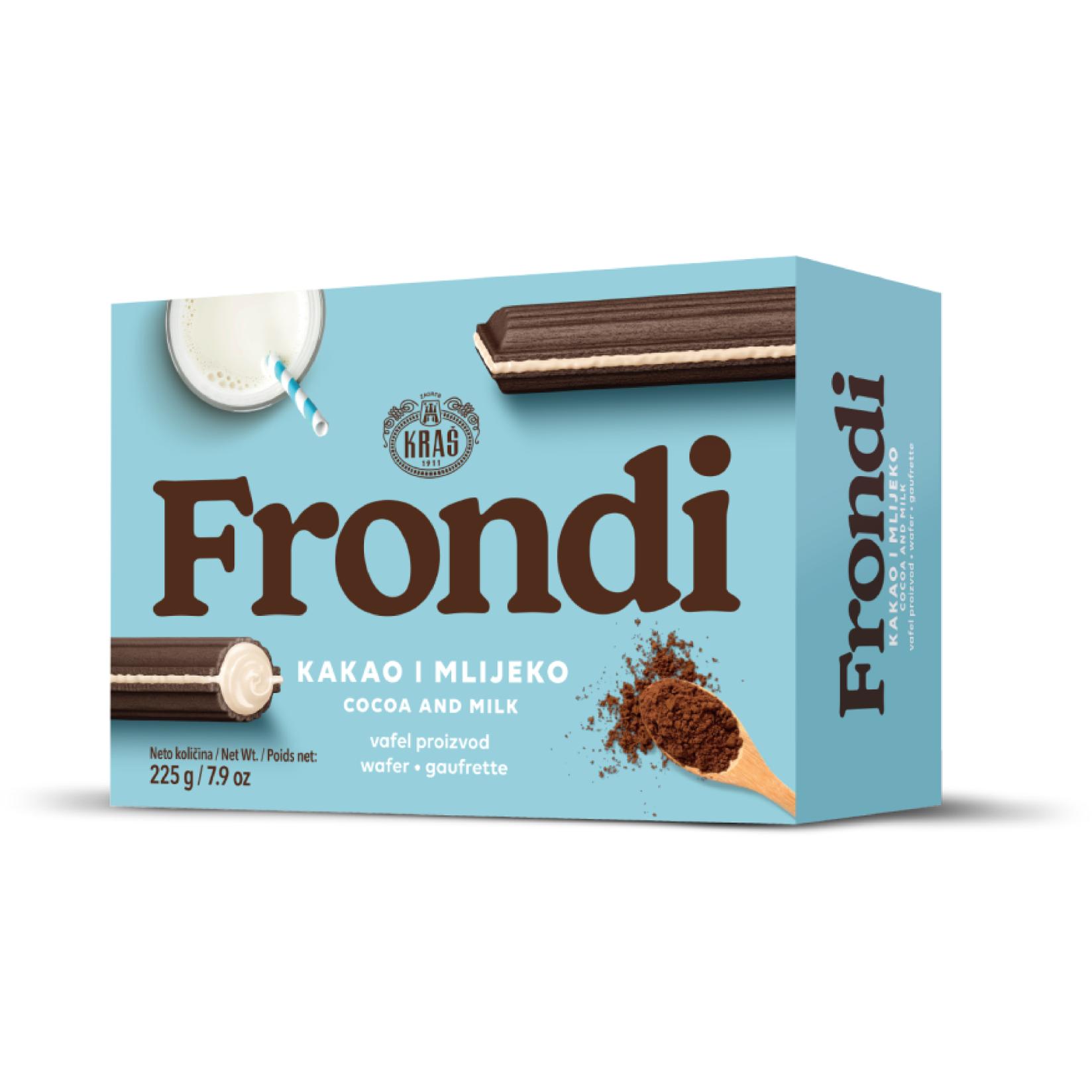 KRAŠ ФРОНДИ кекси какао и млеко 225г