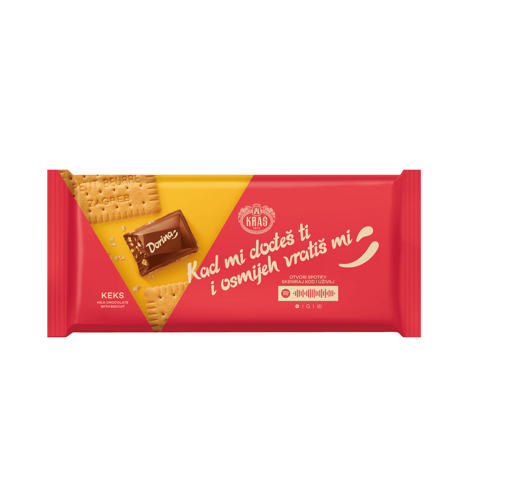 KRAŠ ДОРИНА Кекс чоколада 80г 28/1