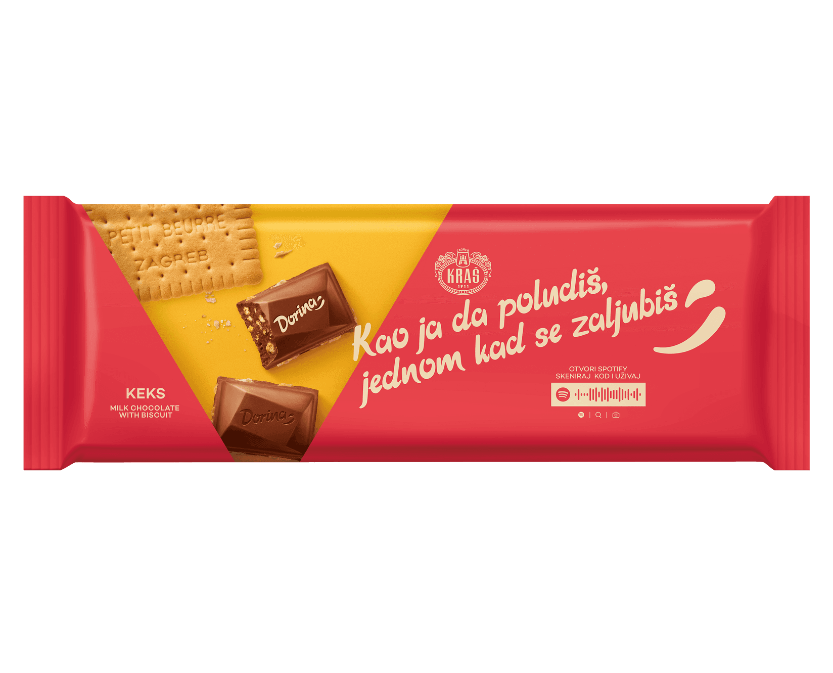 KRAŠ ДОРИНА Кекс 220г 12/1 flowpack