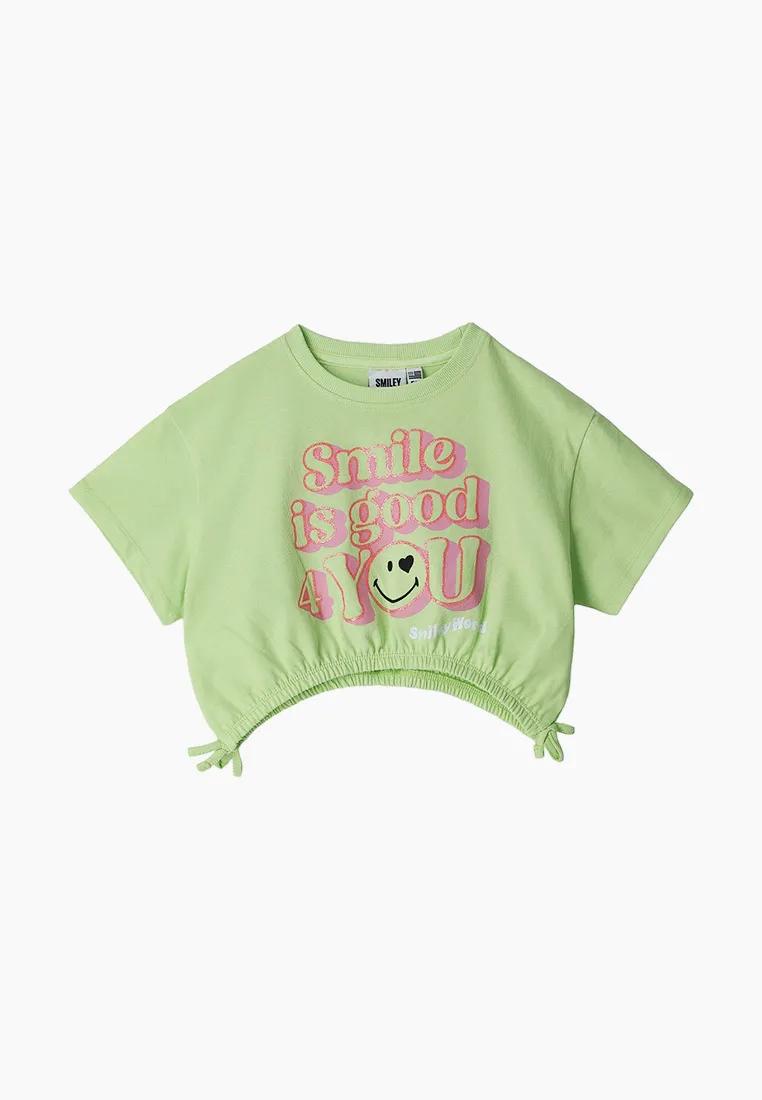 ORIGINAL MARINES Маица кроп за девојчиња