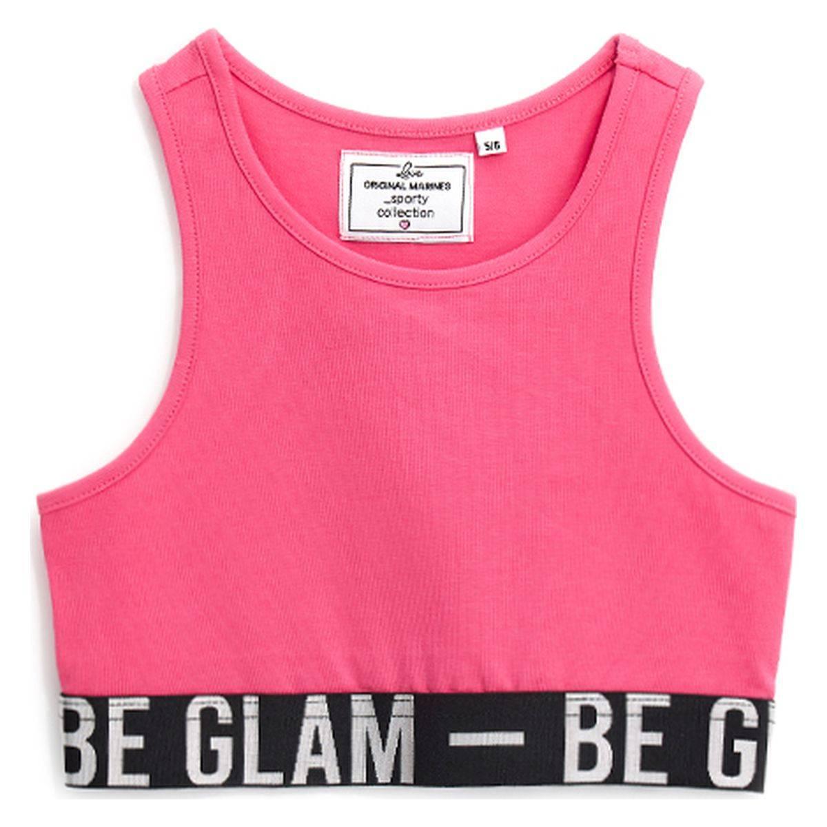 ORIGINAL MARINES Топ маица за девојчиња, Розева