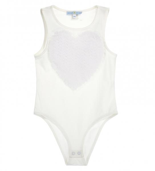 ORIGINAL MARINES Боди за девојчиња, Бела