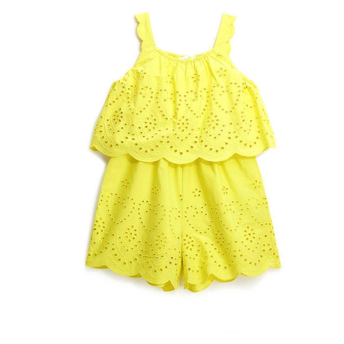 ORIGINAL MARINES Кратки комбинизонки за девојчиња, Жолта