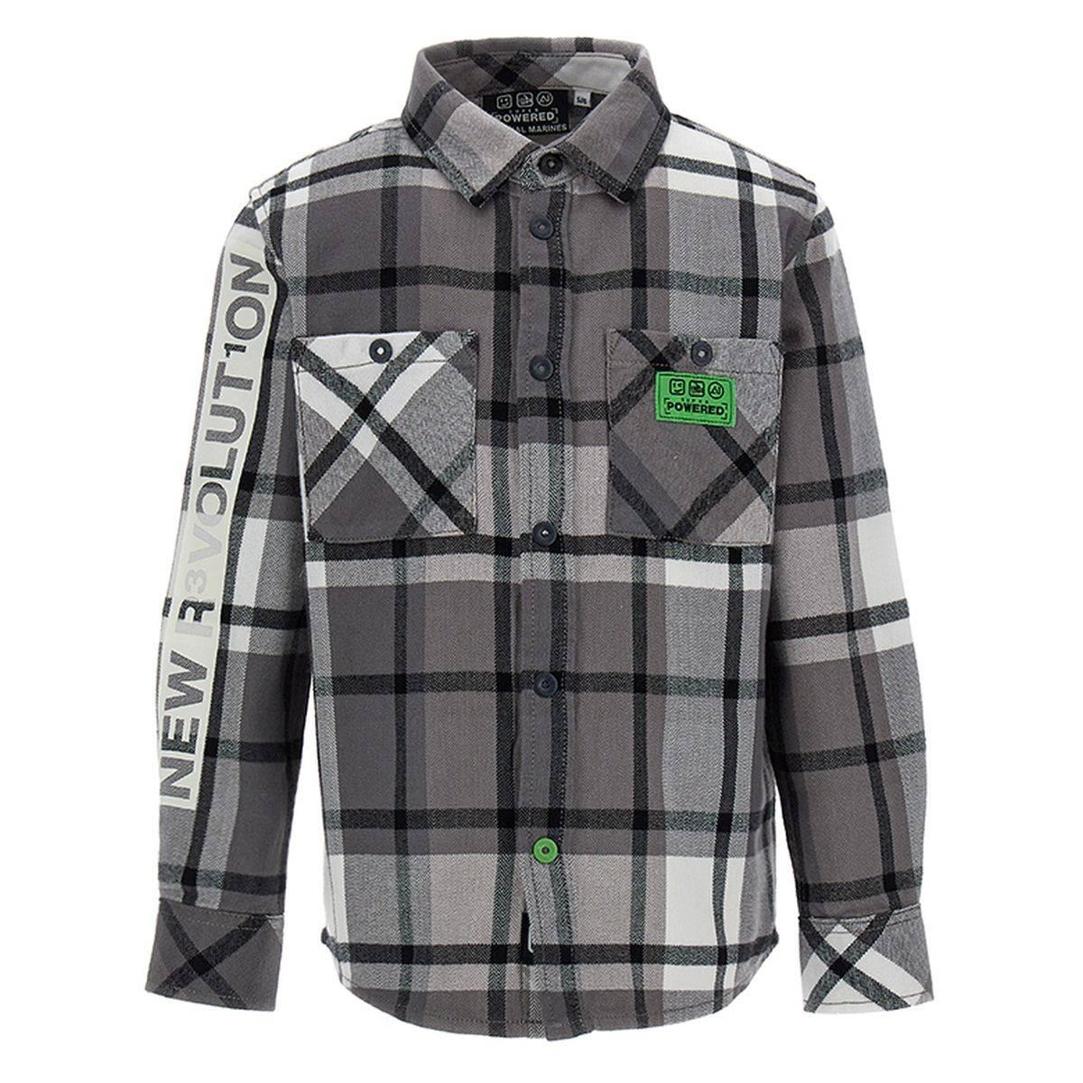 Original Marines Машка кошула, сива